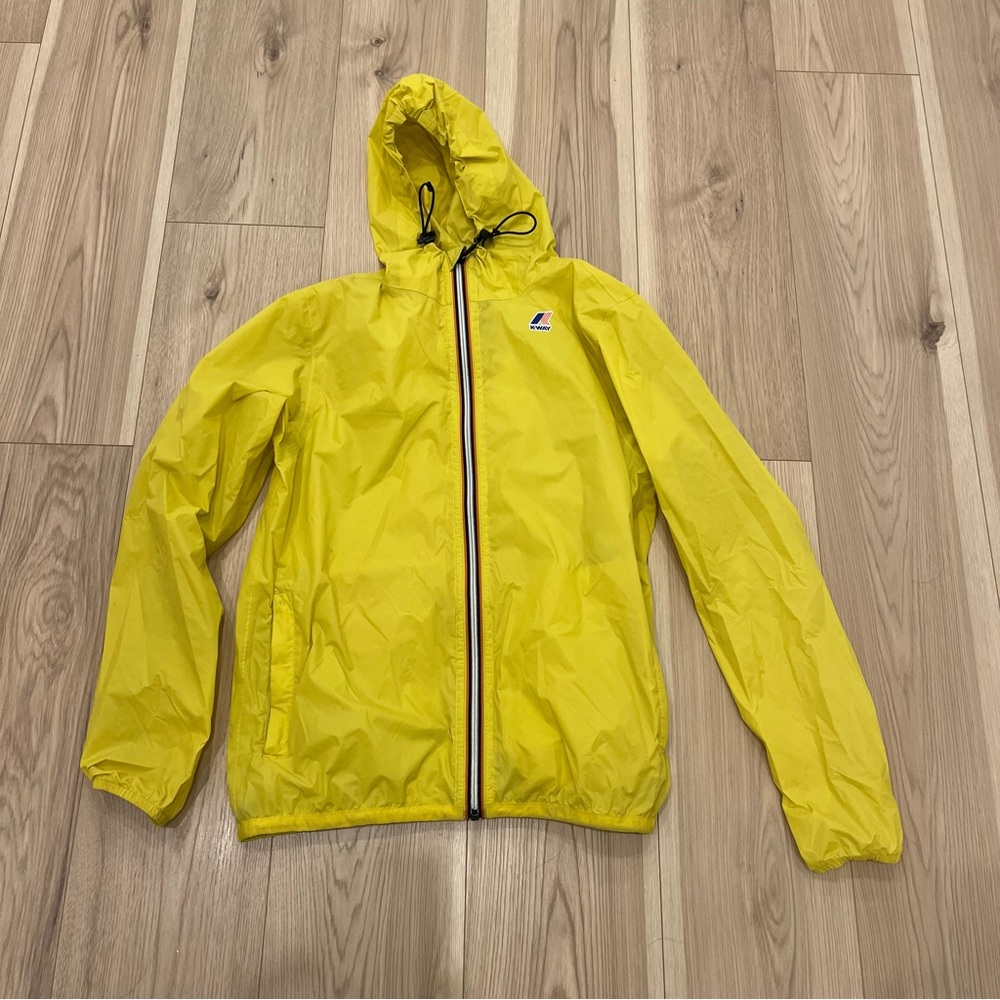 K-Way Vibrant Yellow Windbreaker